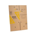 Riskavfallslåda 38 liter