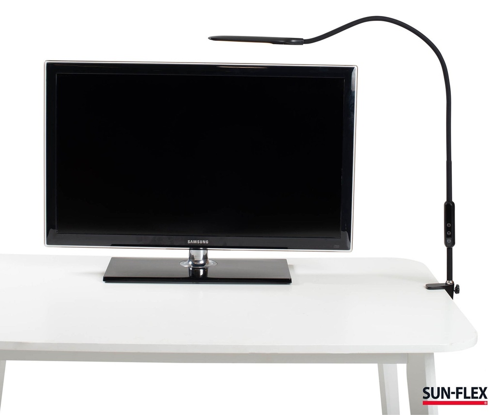 Skrivbordslampa Desklite svart Sun-Flex
