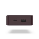 Powerbank 20000mAh USB-C+A Plommon