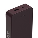 Powerbank 20000mAh USB-C+A Plommon