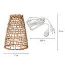 Lampskärm Tove 23 cm + sladd 2,5 m