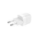 Laddare 1xUSB-C PD/PPS 25W kabel USB-C-USB-C 1 m vit