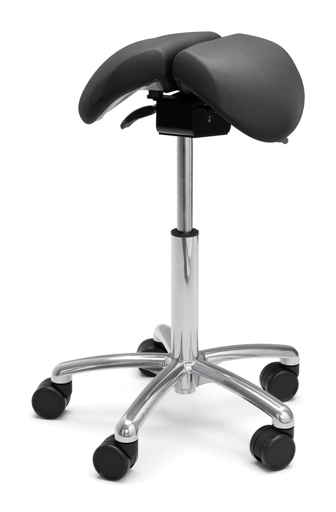 Sadelstol Polo Split Standard svart