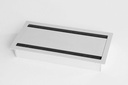 Bi-Lid 300 x 150 mm dubbel vit