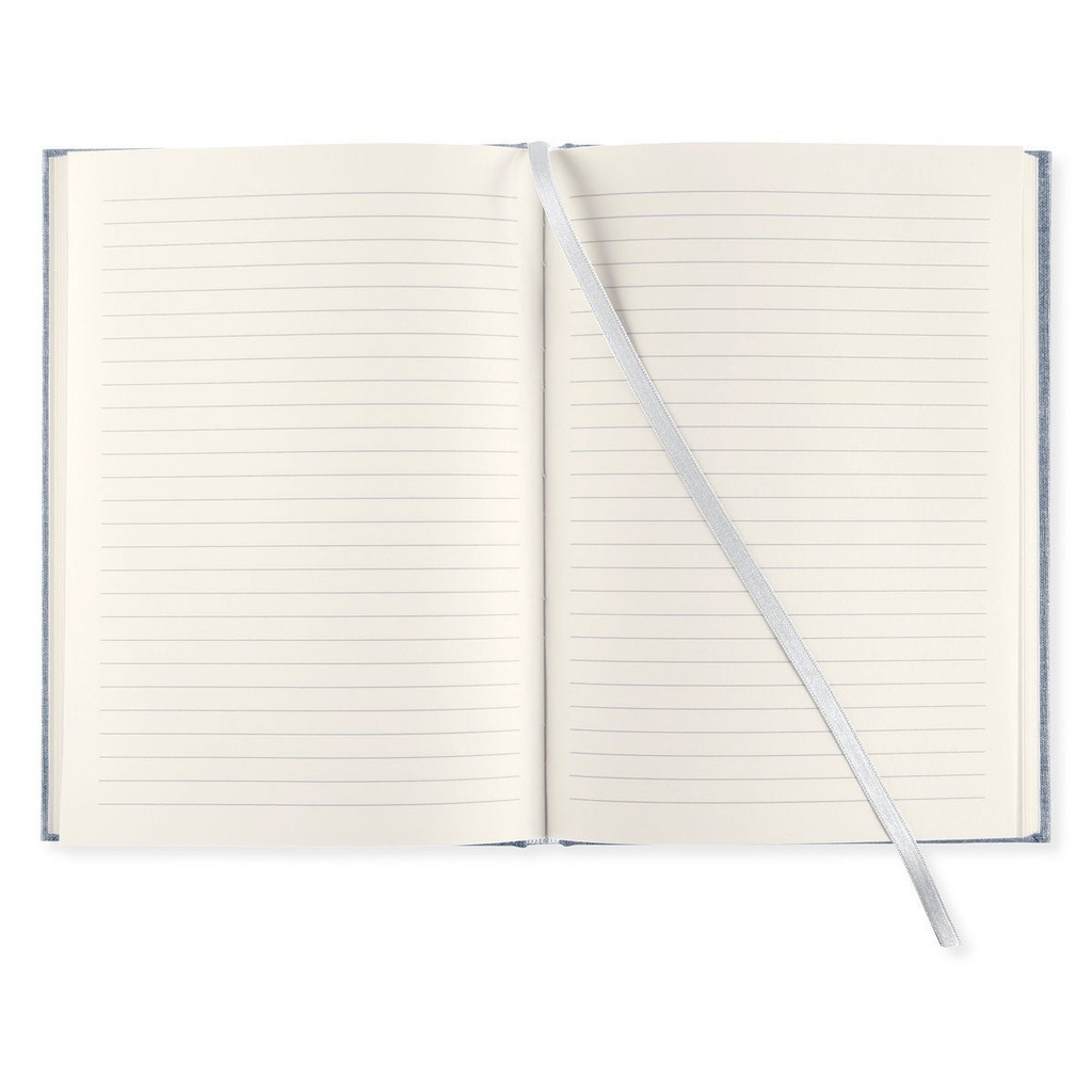 Anteckningsbok Paperstyle A5 Linjerad Denimblå