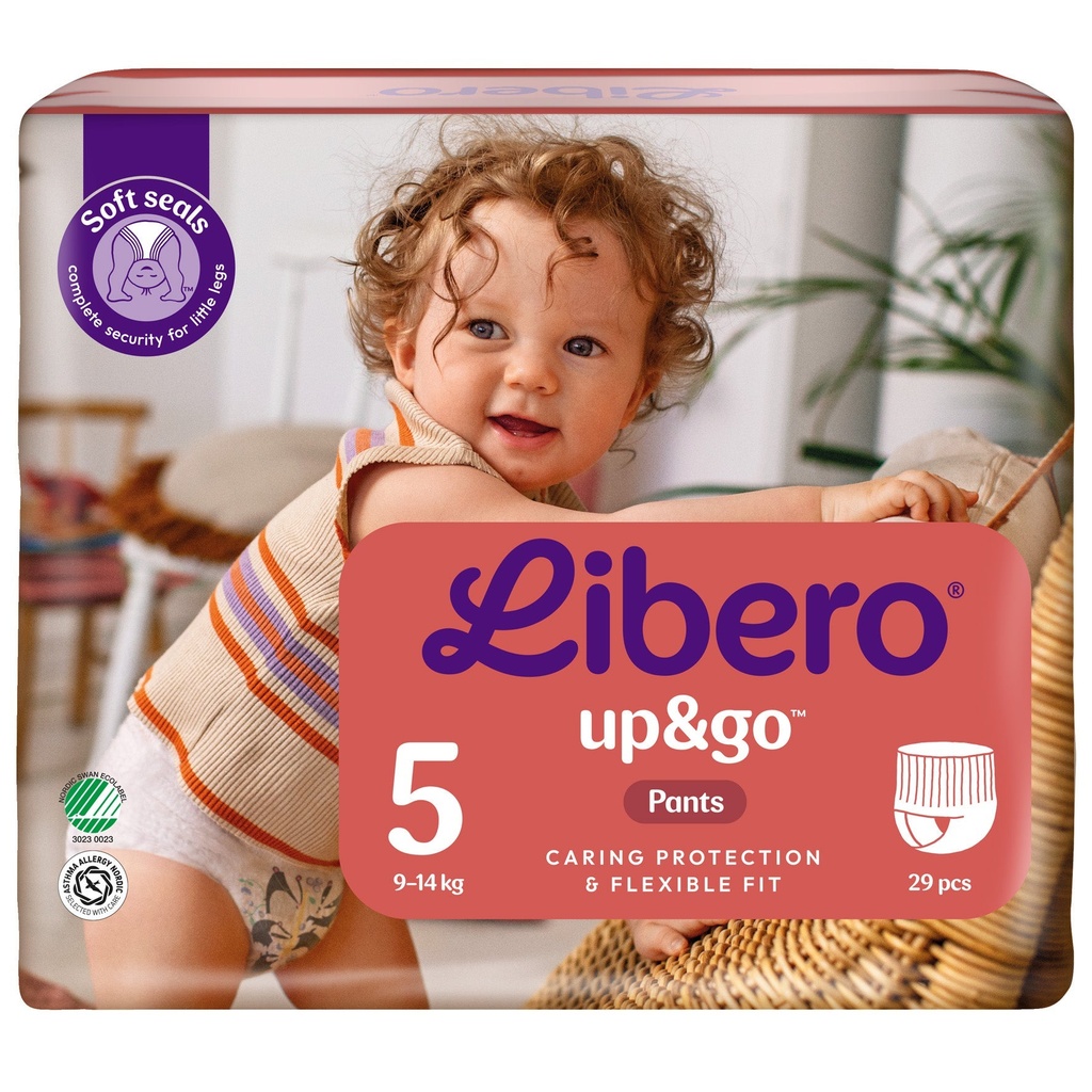 Blöjor Libero Up&Go 5, 9–14 kg 29-pack