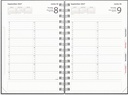 Tidkalender 2027 svart kartong Burde
