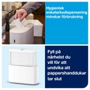 Dispenser Handduk/Servett H2 Tork Vit