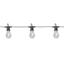 Ljusslinga Circus 20 LED 8,6 m svart