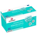 Munskydd IIR Opharm 50-pack turkos