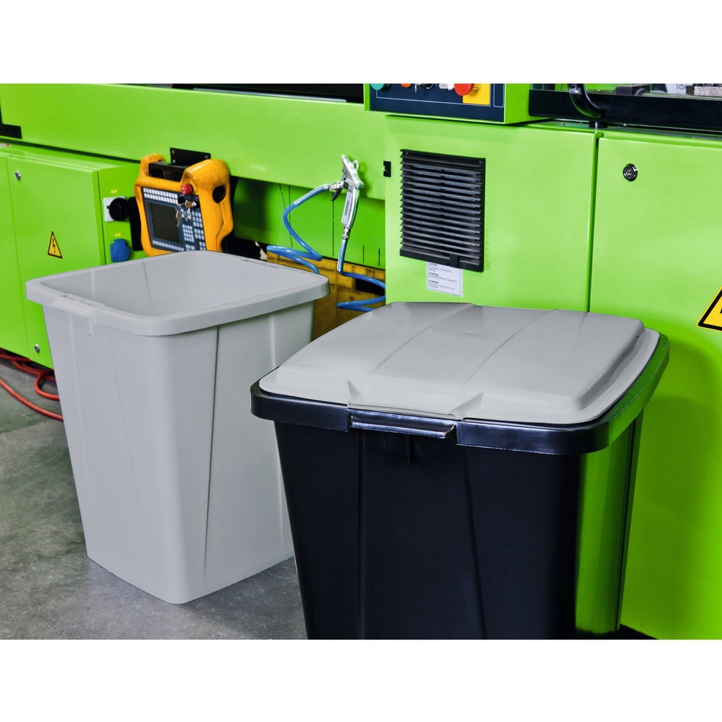 Lock ECO Durabin 90 liter soptunna grå