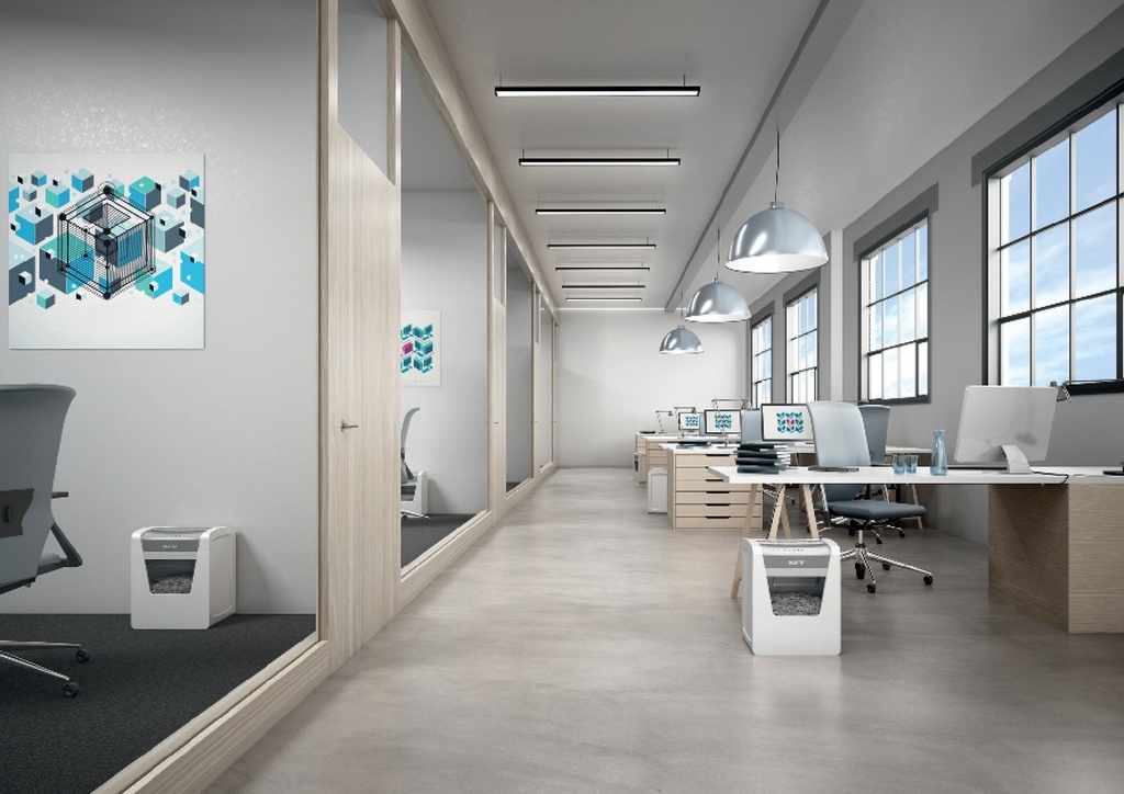 Dokumentförstörare Leitz IQ Office P4