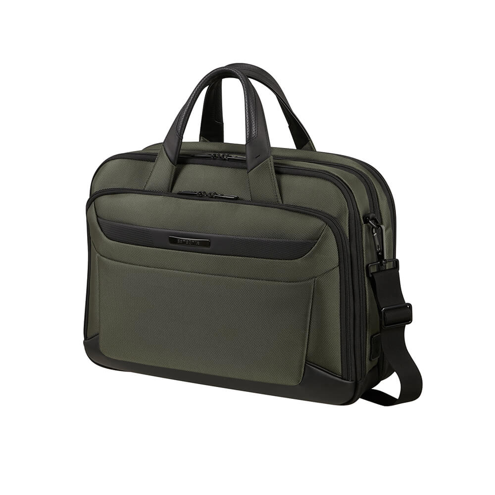 Datorväska PRO DLX6 15,6" Expanderbar Grön