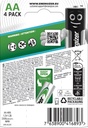 Energizer Extreme Laddningsbara Batterier AA 4-pack 2300 mAH