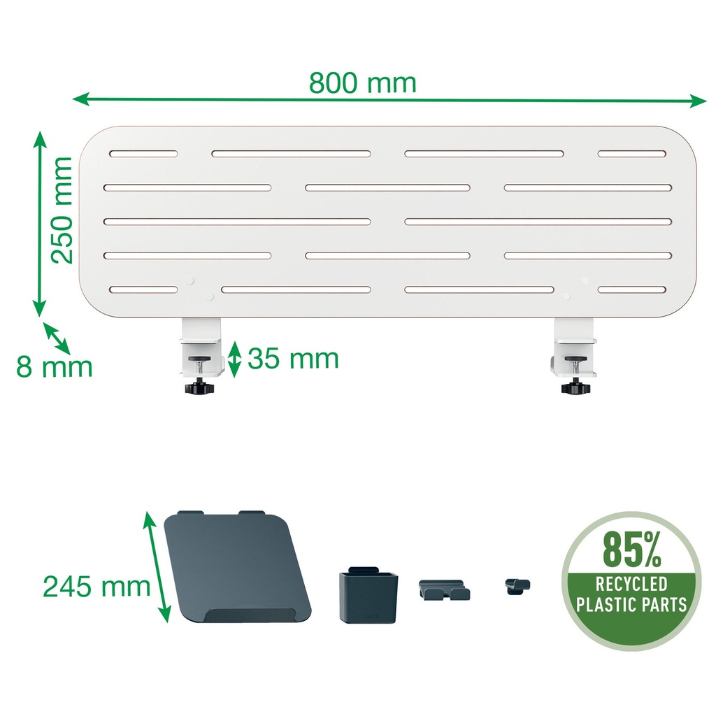 Förvaringstavla med laptophållare Pegboard Ergo