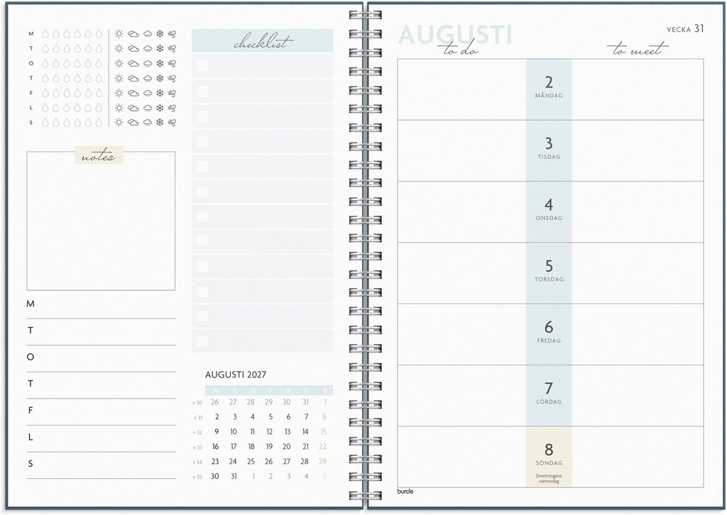 Life Planner To Do 2027 Burde