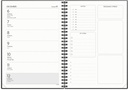 Kalender Få det gjort 2027 svart Burde