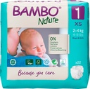 Blöjor Bambo 1 2-4 kg 22 st/fp