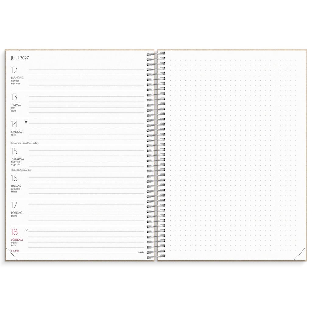 Lärarkalender Horisontell 2026/2027