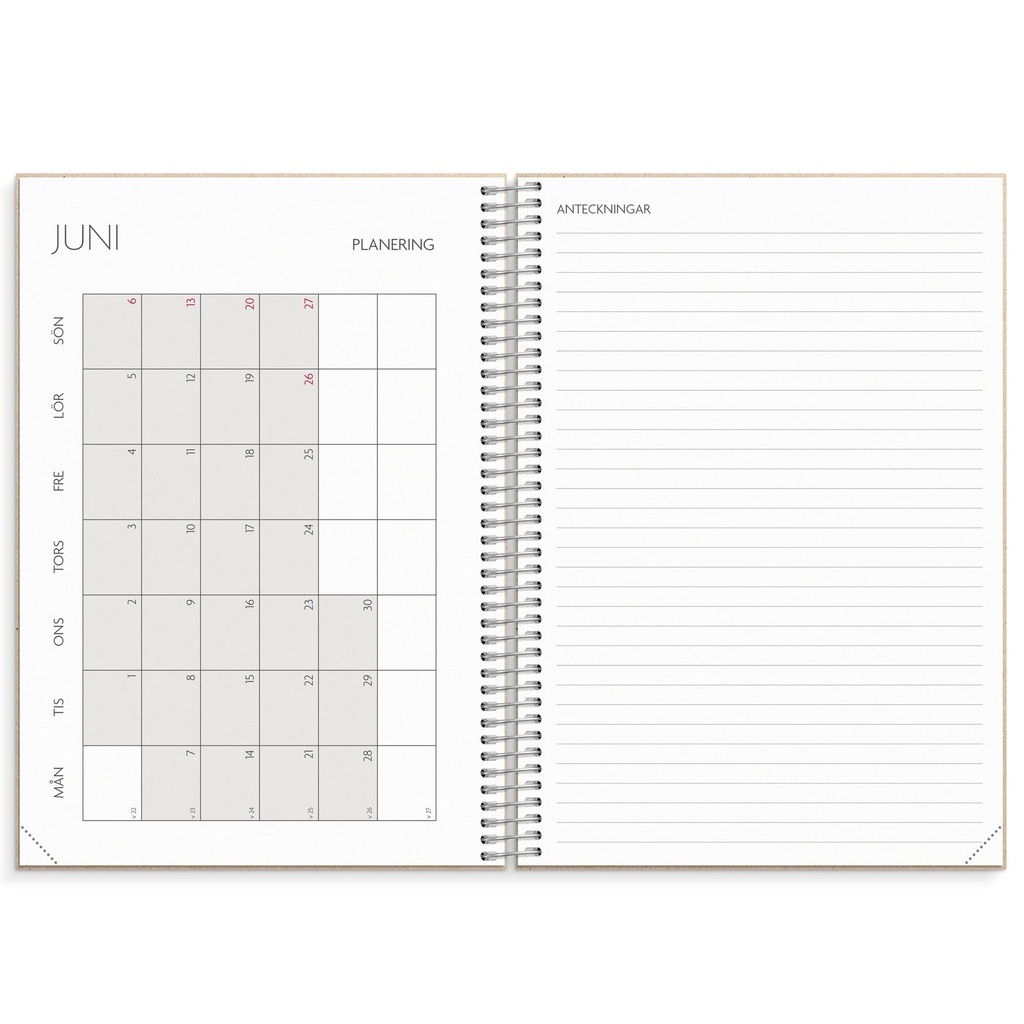 Lärarkalender Horisontell 2026/2027