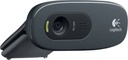 Webbkamera C270 Logitech Svart