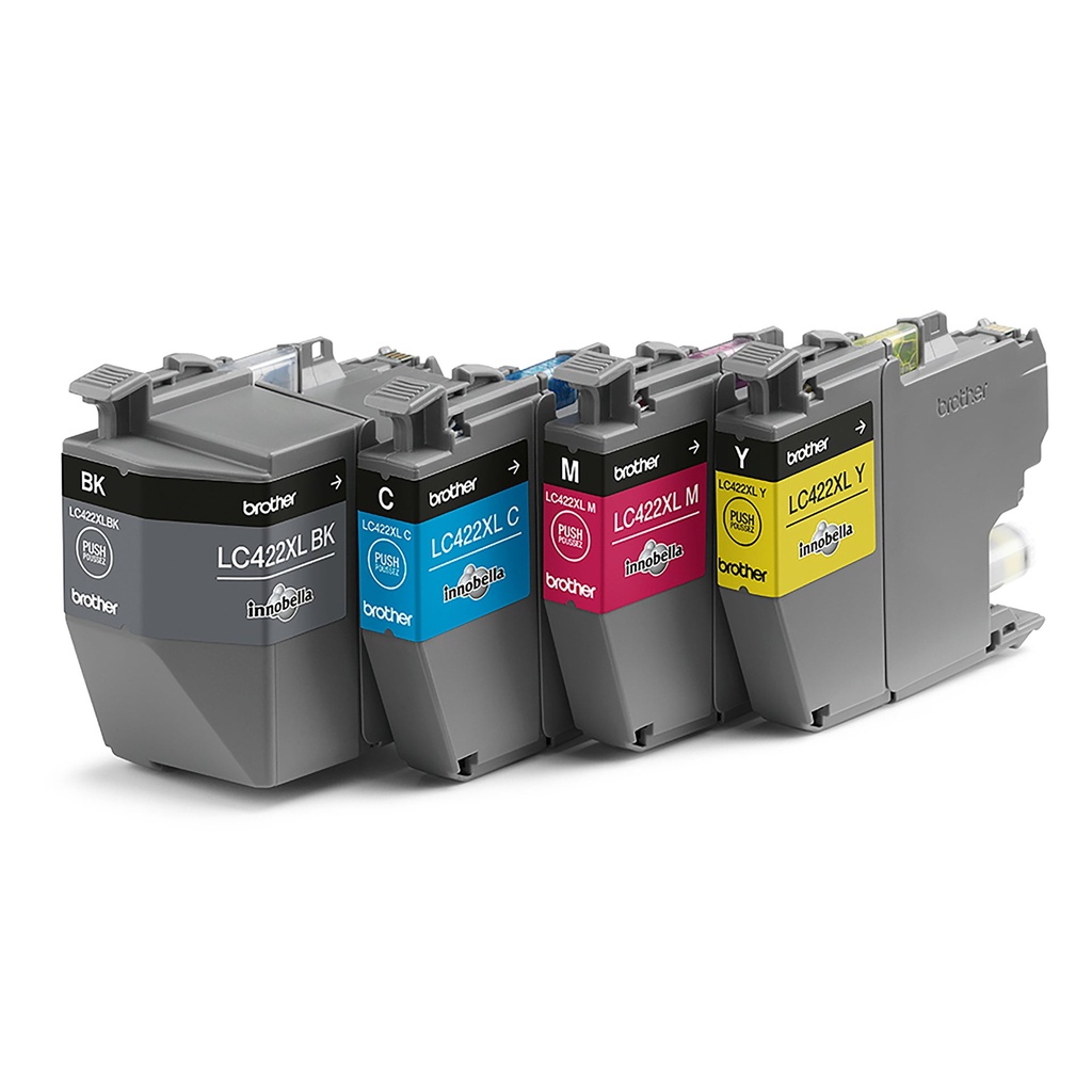 Bläckpatron Brother LC422XL CMYK 4-pack