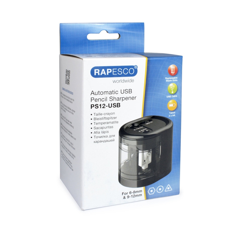Pennvässare Rapesco USB-laddning/batteri