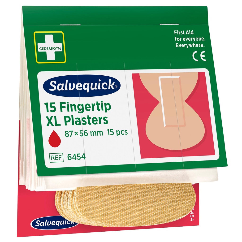 Fingertoppsplåster XL 6 x 15 st/fp 6454