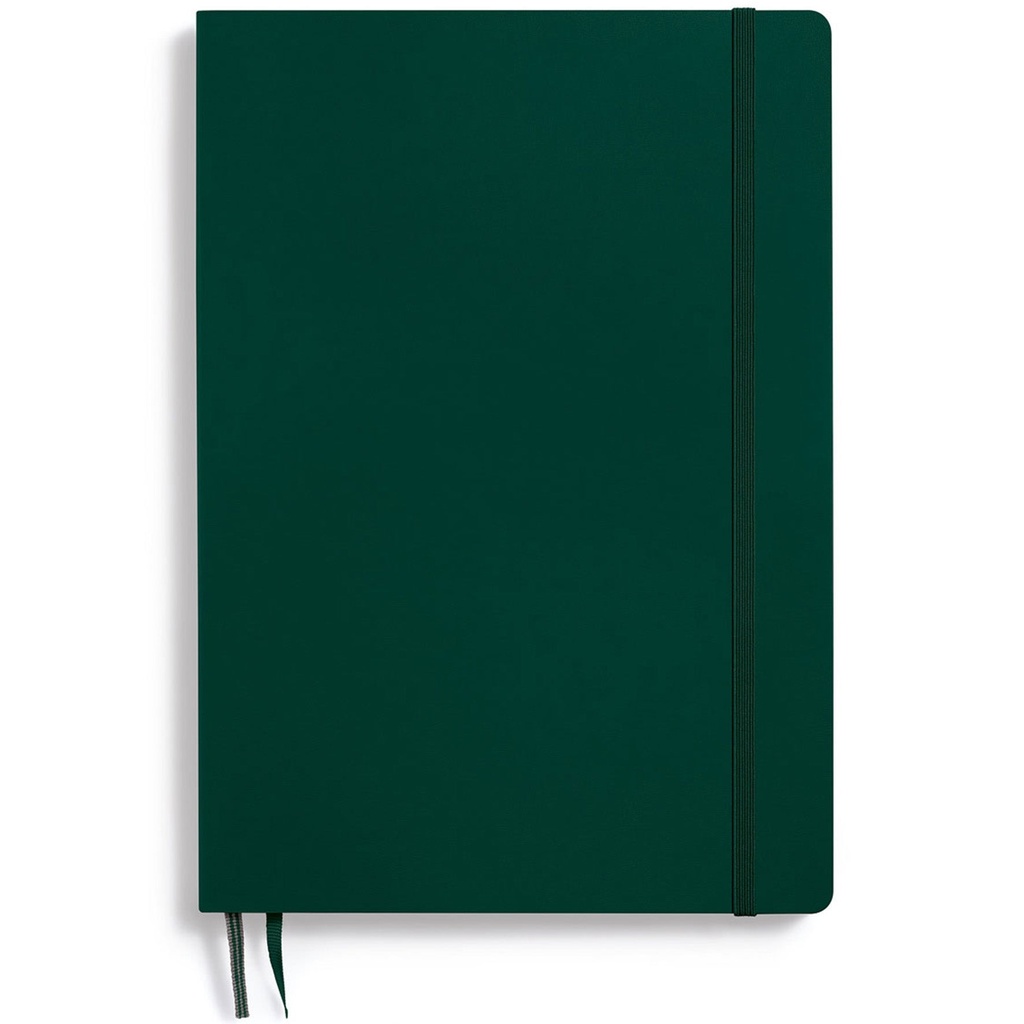 Anteckningsbok B5 soft blank Forest green