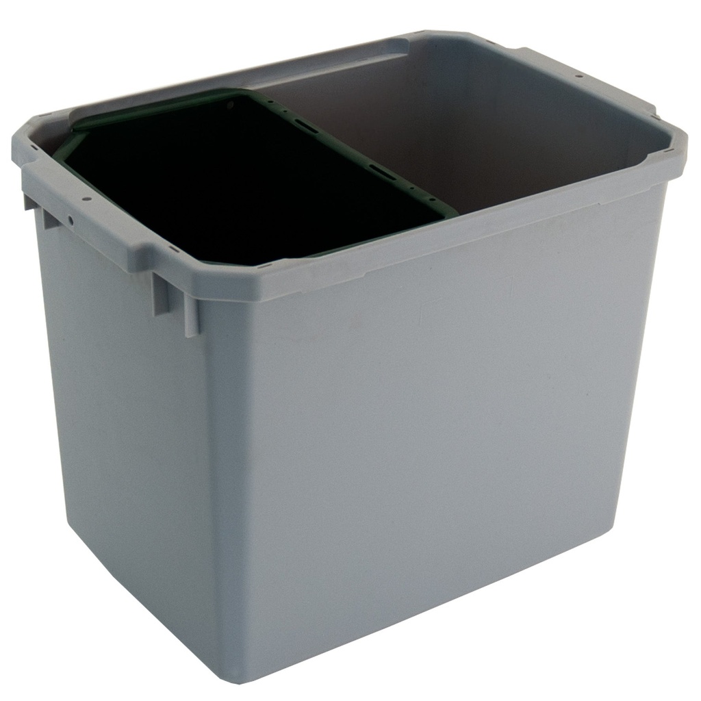 Plastkärl Patricia 25 liter grå