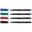 Märkpenna Faber Castell Fine permanent blå