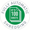 Dokumentförstörare Leitz IQ AutoFeed SmallOffice 100 P4