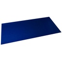 Skrivbordsunderlägg PU 40x80 cm Light blue/navy blue