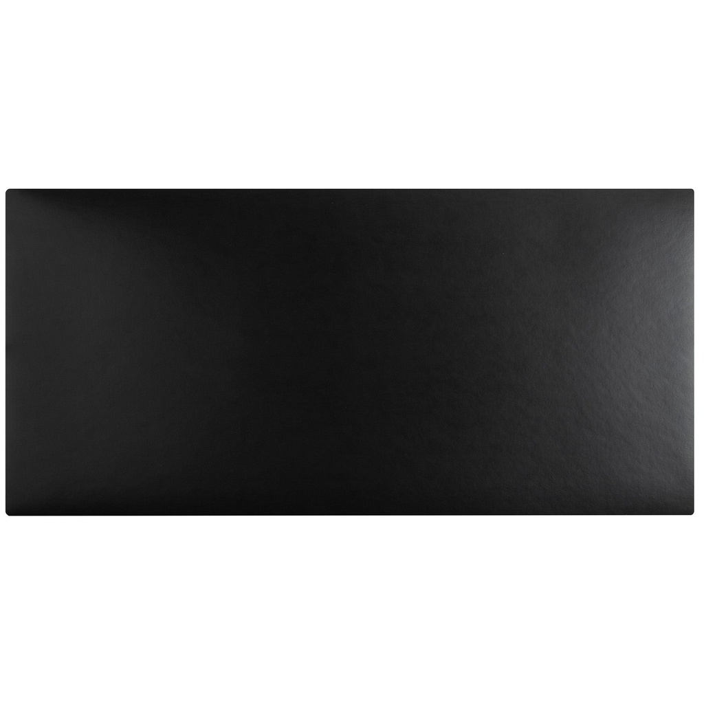 Skrivbordsunderlägg PU 40x80 cm Black/red