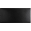 Skrivbordsunderlägg PU 40x80 cm Black/red