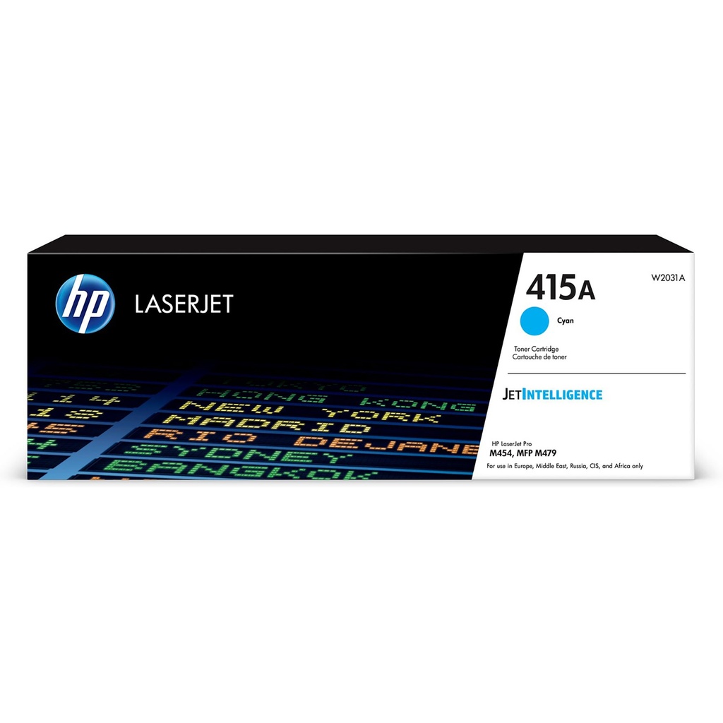 Toner HP 415A W2031A cyan 2.100 sidor