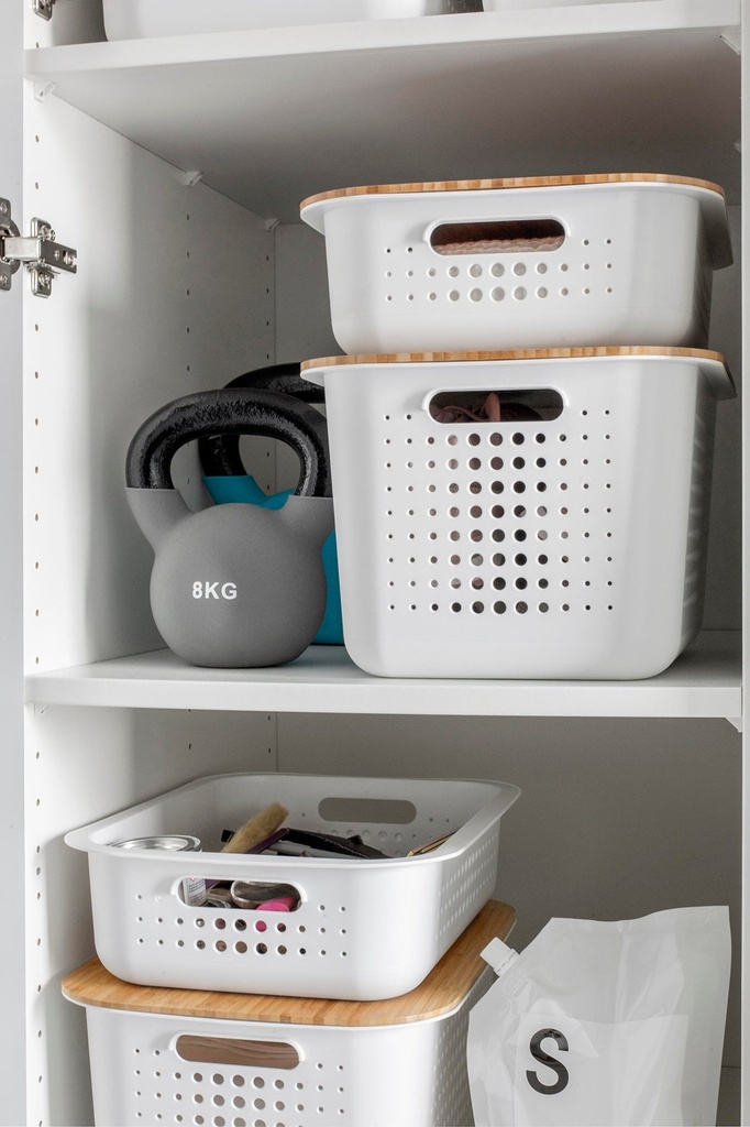 Förvaringslåda SmartStore Basket 10 vit