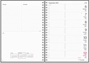 Kalender 2027 Diplomat beige konstläder Burde