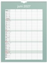 Familjekalender Praktisk 2027 Burde