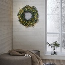Krans LED Greyland Ø 80 cm grön
