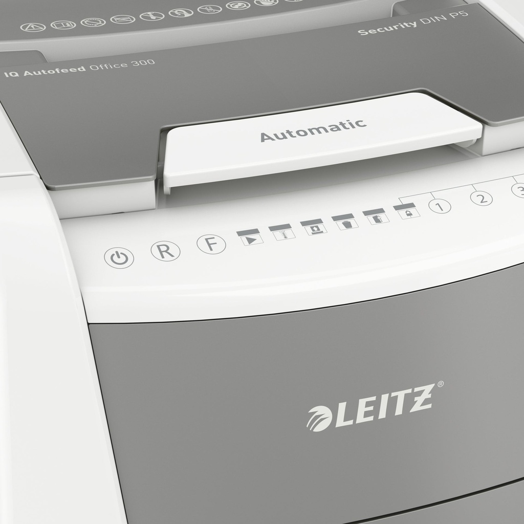 Dokumentförstörare LeitzIQ AutoFeed Office 300 P5