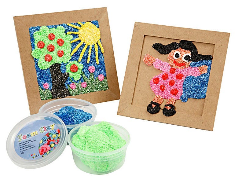 Lera Foam Clay mix färg 10x35 g