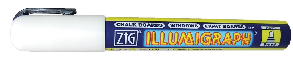 Märk- & Textpenna Zig Illumigraph PMA510 vit