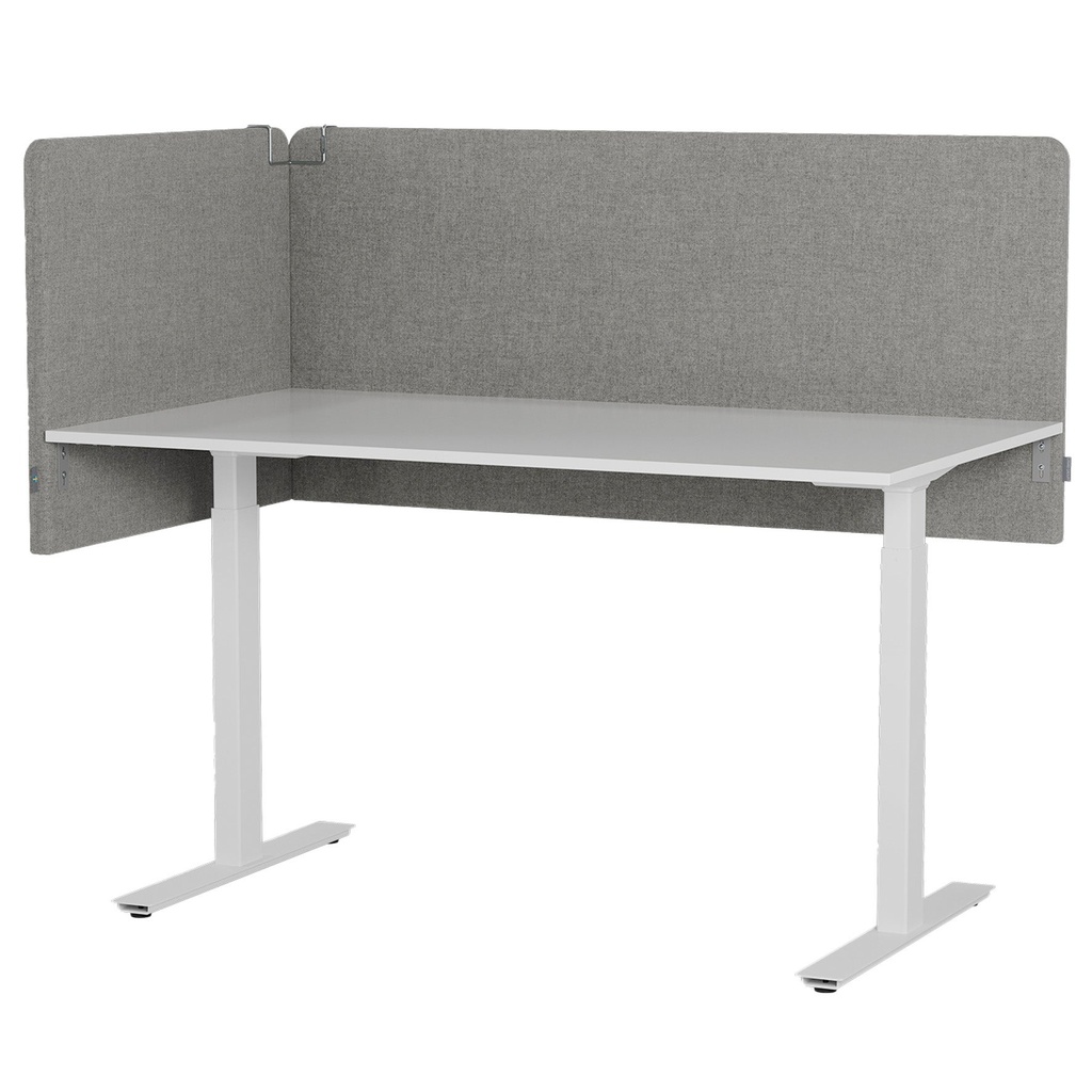 Bordsskärm Selma 800 x 650 mm Grå