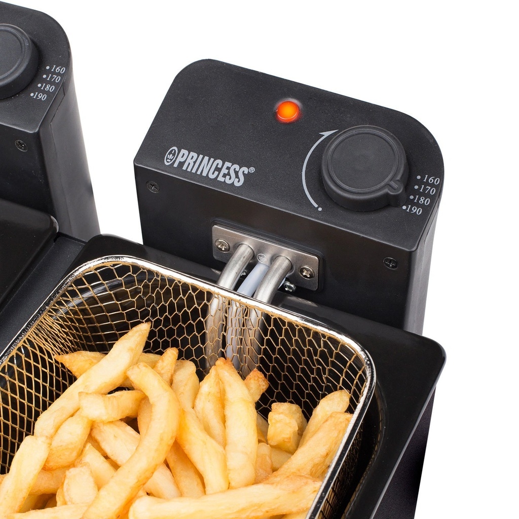 Fritös dubbel Princess 2x3 liter 2x1800W