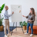 Blädderblocksställ med whiteboardfunktion Sketch Infinite 3 ben