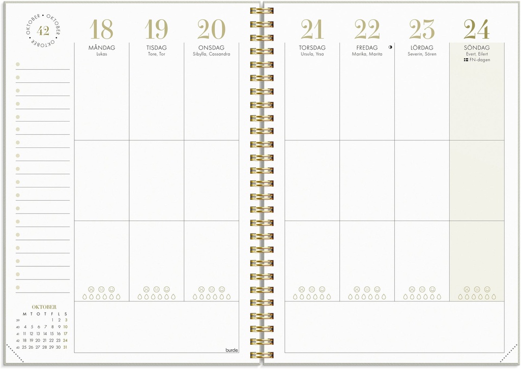 Life Planner Essentials A5 2027 Burde