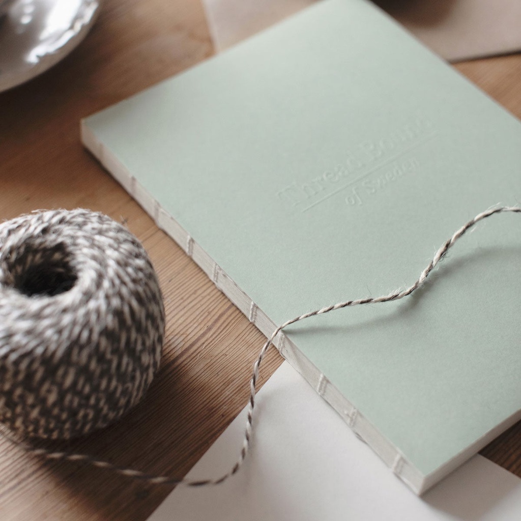 Anteckningsbok Paperstyle A5 Linjerad Foggy Moss