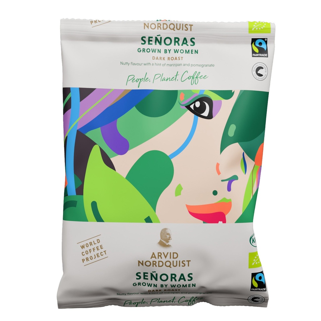 Kaffe Senoras Malet Mörkrost 48x125 g Eko