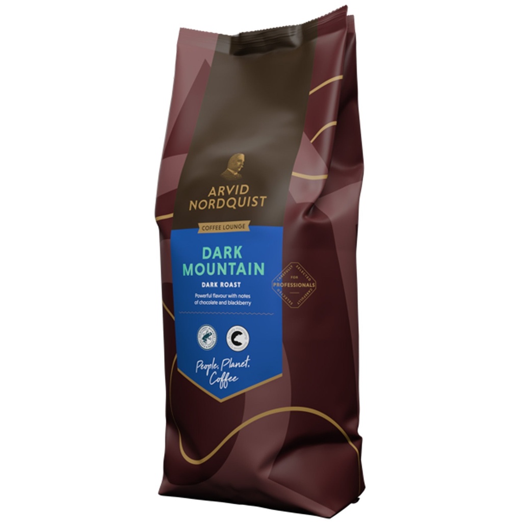 Kaffebönor hela Dark Mountain 1 kg Arvid Nordquist